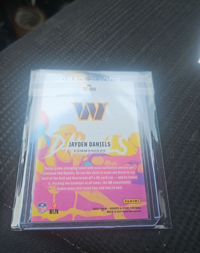 2024 Panini Rookies & Stars - Rookie Rush #RR-JDS Jayden Daniels — front