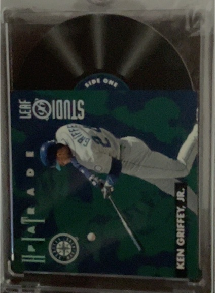 1996 Leaf Studio Hit Parade #2 Ken Griffey Jr. — front