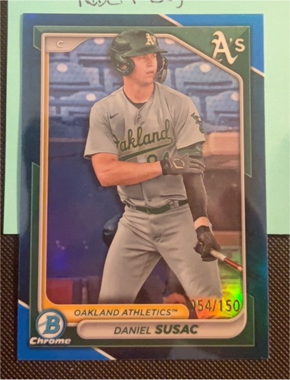 2024 Bowman Chrome Prospects #BCP-42 Daniel Susac — front