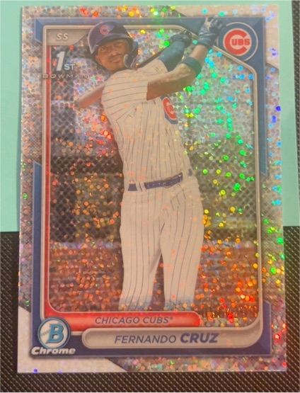 2024 Bowman Chrome #BCP-197 Fernando Cruz — front