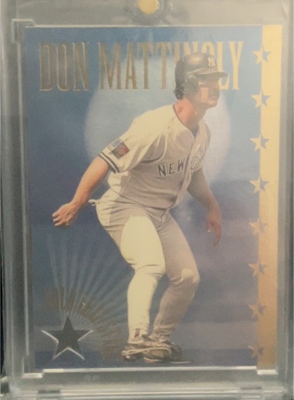 1995 Leaf Gold Stars #6 Don Mattingly — front