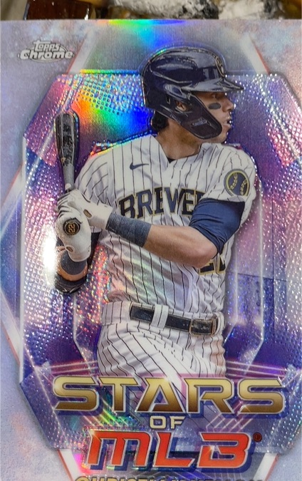 2023 Topps Series 1 Stars of MLB #SMLB-11 Christian Yelich — front