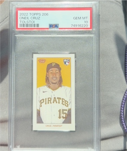 2022 Topps 206 #206 Oneil Cruz — front