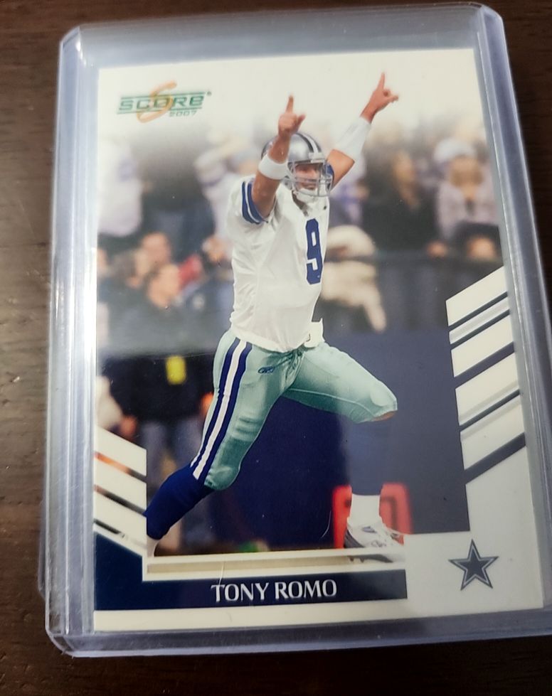 2007 Score #1 Tony Romo — front