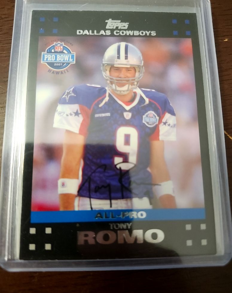 2007 Topps #422 Tony Romo — front