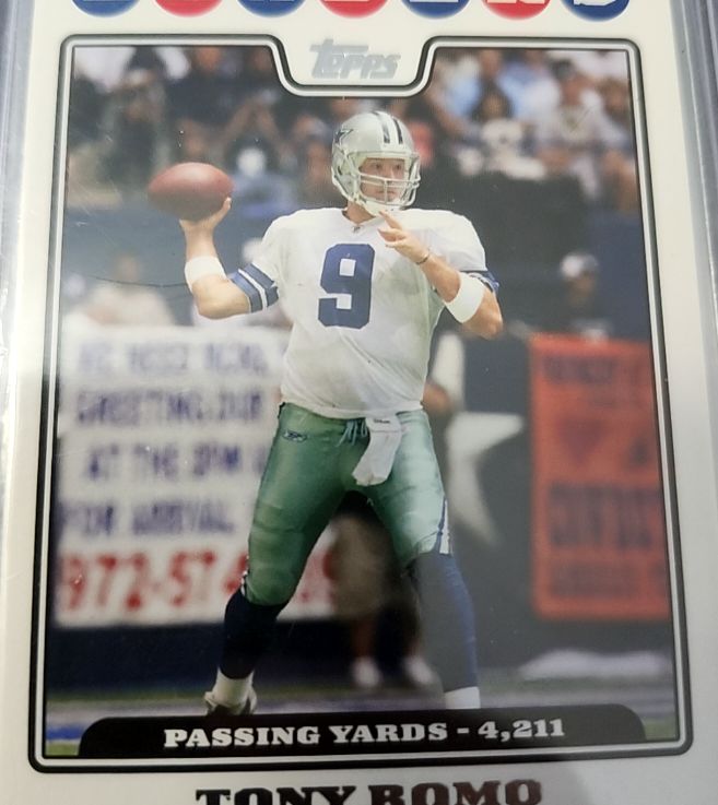 2008 Topps Leaders Passing Yards #288 Tony Romo — front
