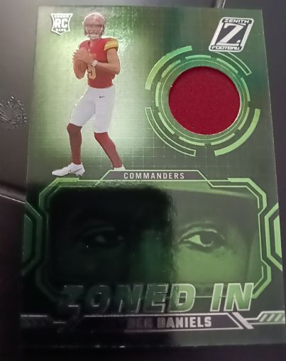 2024 Panini Zenith #ZI-JDS Jayden Daniels — front
