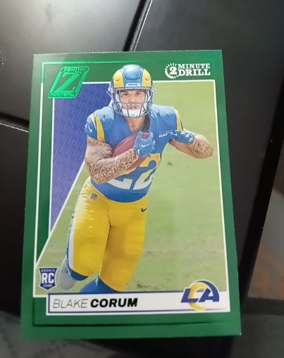2024 Panini Zenith #108 Blake Corum Two Minute Drill Rookie — front