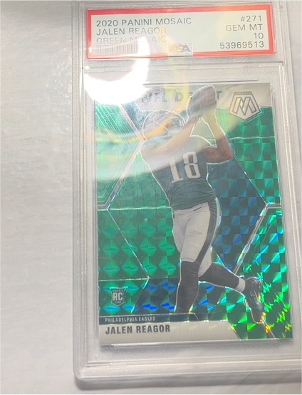 2020 Panini Mosaic #271 Jalen Reagor — front