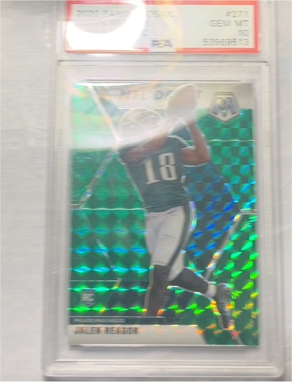 2020 Panini Mosaic #271 Jalen Reagor — front