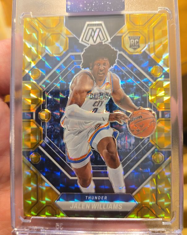 2022-23 Panini Mosaic #217 Jalen Williams — front