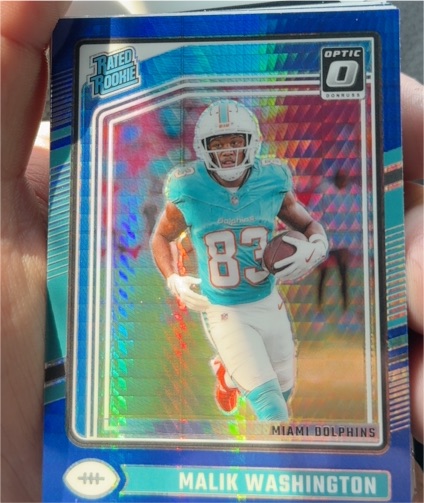 2024 Panini Donruss Optic #272 Malik Washington — front