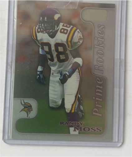 1998 Topps Stadium Club Prime Rookies #PR9 Randy Moss — front