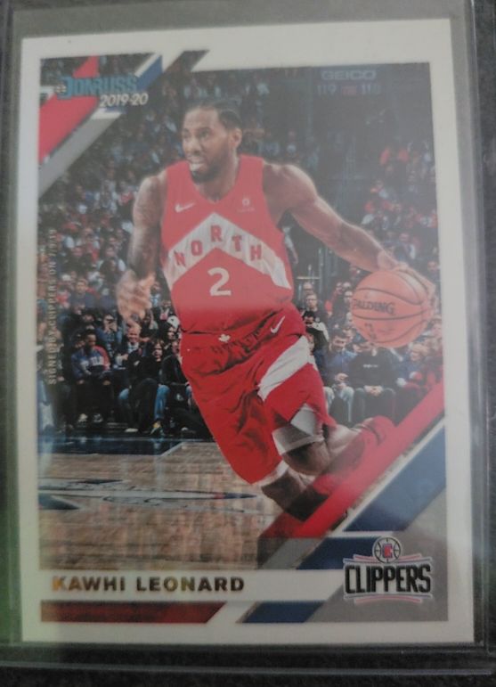 2019-20 Donruss #187 Kawhi Leonard — front