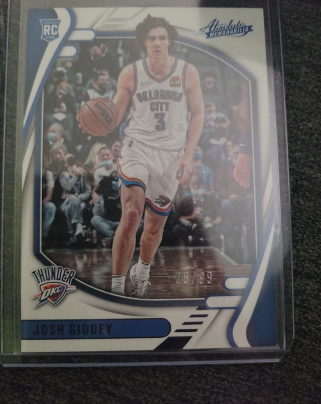 2021-22 Panini Chronicles Absolute #208 Josh Giddey — front