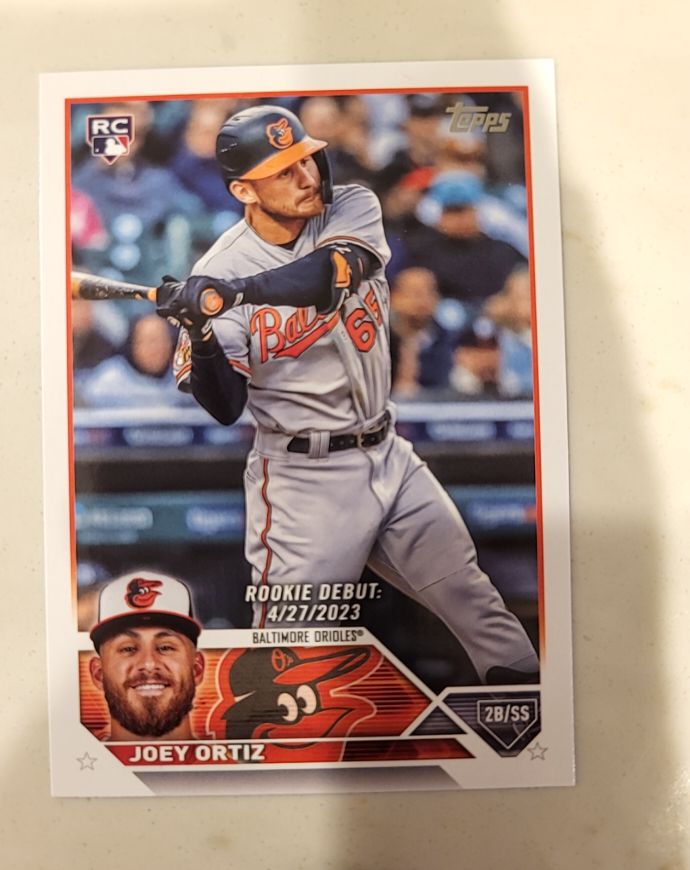 2023 Topps Update Series #US103 Joey Ortiz — front