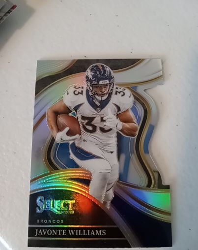 2023 Panini Select #Javonte Williams — front
