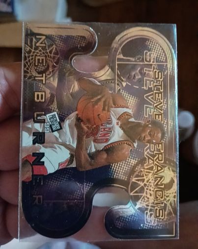 1999 Press Pass Net Burners #NB16 Steve Francis — front