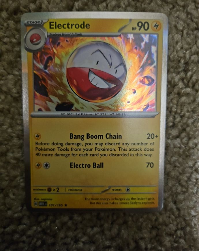 2023 Pokémon Scarlet & Violet 151 #101 Electrode — front