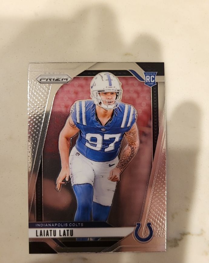 2024 Panini Prizm #366 Laiatu Latu — front
