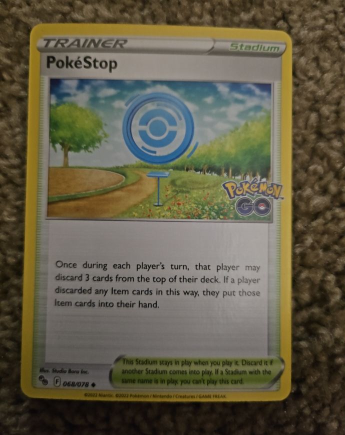 2023 Pokémon TCG Pokémon GO #068 PokéStop — front