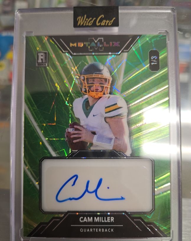 2023 Wild Card Metallix # Cam Miller — front