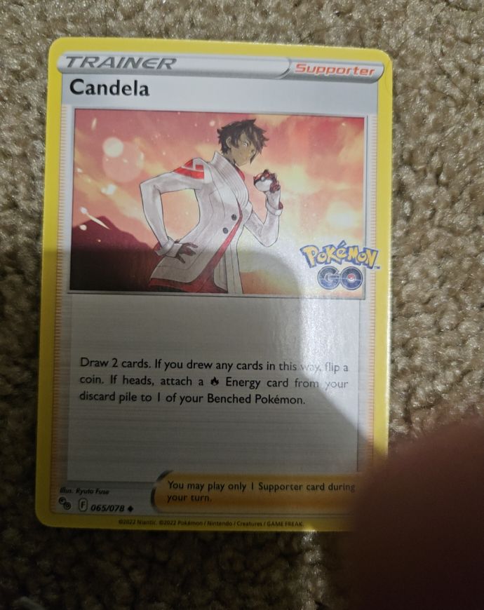 2022 Pokemon TCG Pokemon GO #065 Candela — front