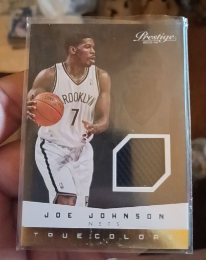 2013-14 Panini Prestige #1 Joe Johnson True Colors — front