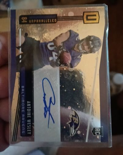 2018 Donruss Unparalleled #18 Antoine Wesley — front
