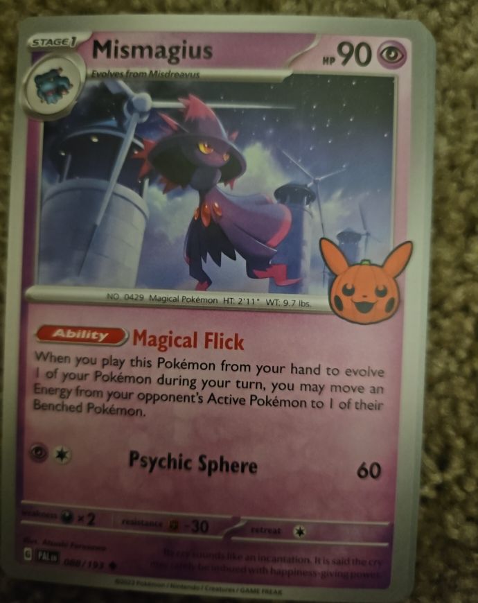 2023 Pokémon Trick or Trade #088 Mismagius — front