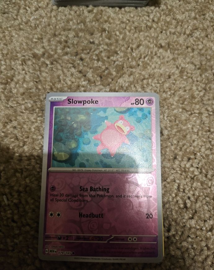 2023 Pokémon TCG Scarlet & Violet 151 #079 Slowpoke — front