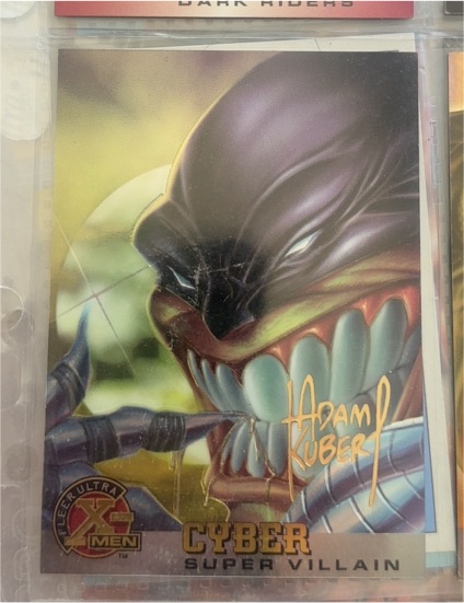 1995 Fleer Ultra X-Men Chromium #63 Cyber — front