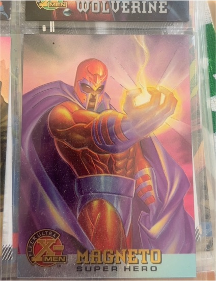 1995 Fleer Ultra X-Men #55 Magneto Super Hero — front