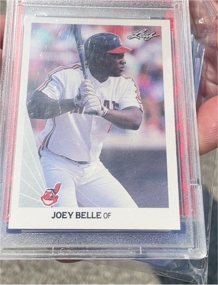 1990 Leaf #180 Joey Belle — front
