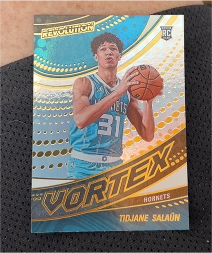 2024-25 Panini Revolution #5 Tidjane Salaun — front