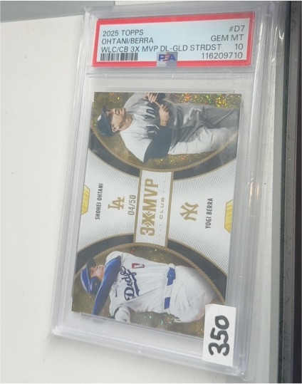 2025 Topps #D7 Shohei Ohtani/Yogi Berra — front