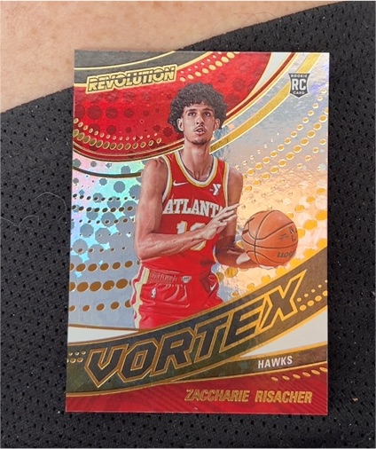 2024-25 Panini Revolution #8 Zaccharie Risacher — front