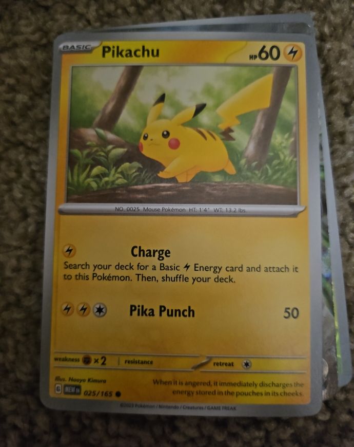 2023 Pokémon Scarlet & Violet 151 #025 Pikachu — front