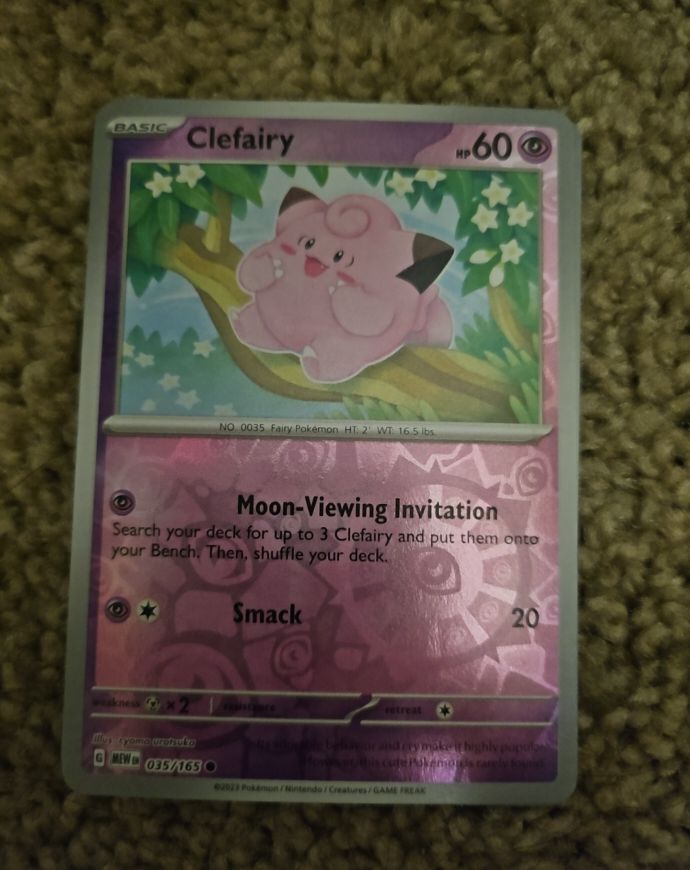 2023 Pokemon Scarlet & Violet 151 #035 Clefairy — front