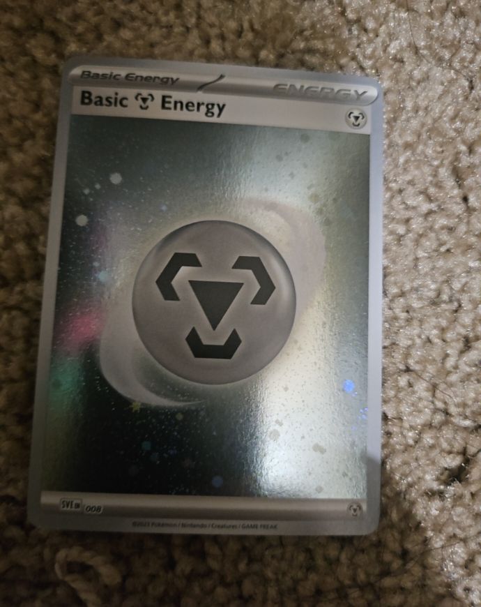 2023 Pokémon Scarlet & Violet #008 Basic Metal Energy — front