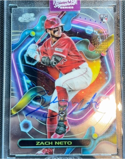 2023 Topps Cosmic Chrome #161 Zach Neto — front