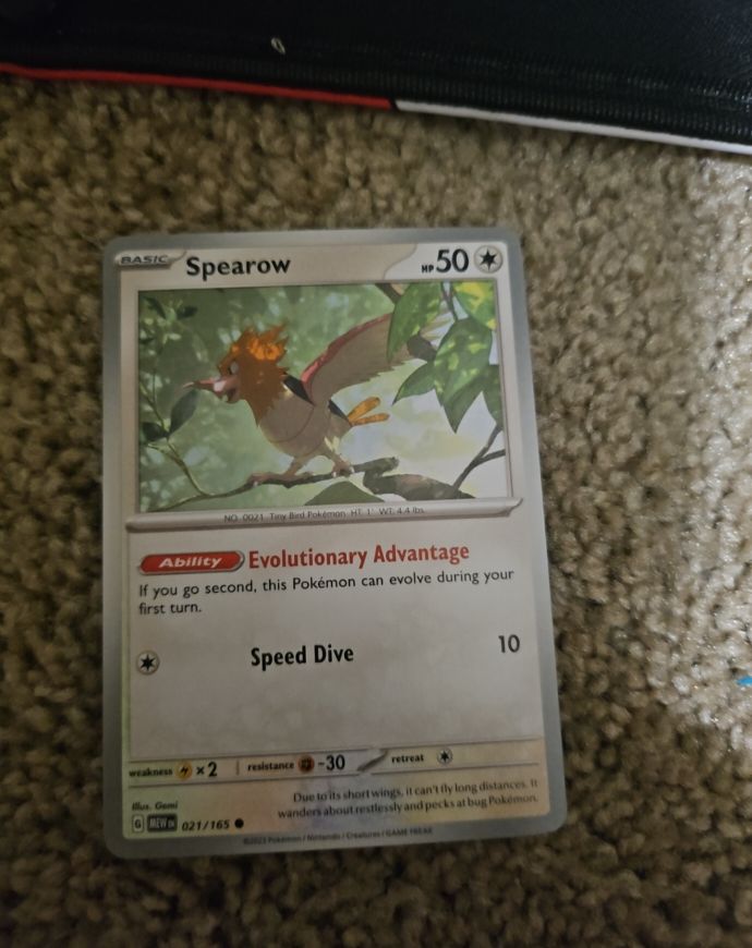 2023 Pokémon Scarlet & Violet 151 #021 Spearow — front