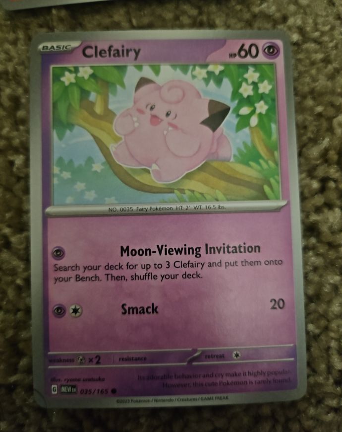 2023 Pokemon Scarlet & Violet 151 #035 Clefairy — front
