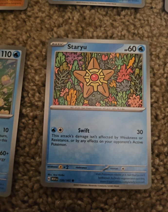 2023 Pokémon Scarlet & Violet 151 #120 Staryu — front