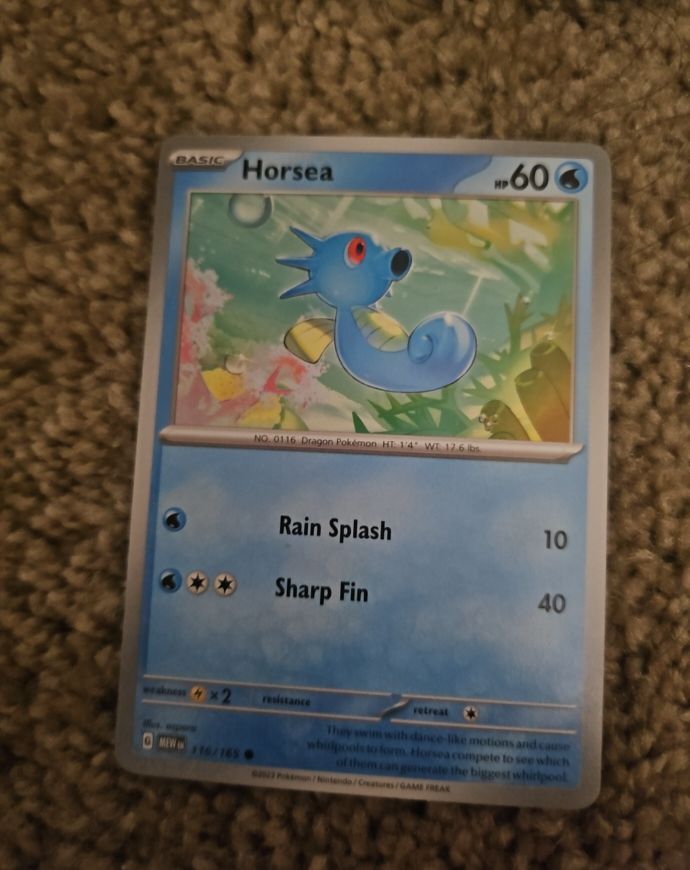 2023 Pokémon Scarlet & Violet 151 #116 Horsea — front