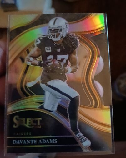 2023 Panini Select Premier Prizm Die Cut Raiders #279 Davante Adams — front