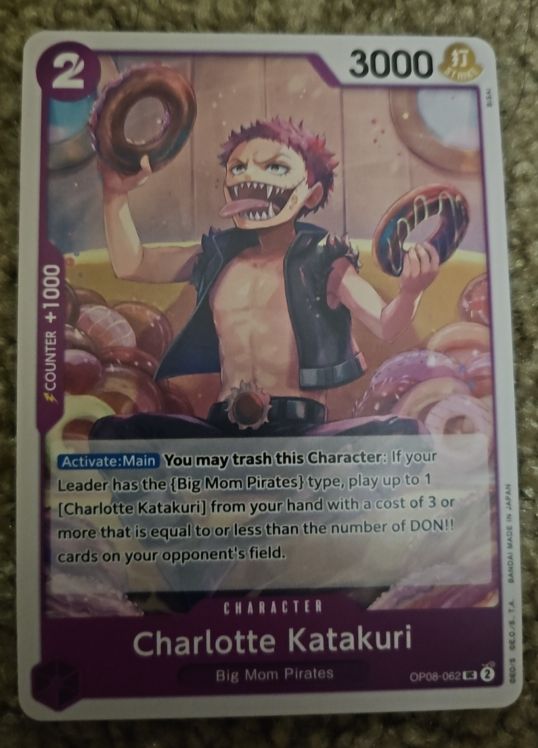 2024 One Piece Two Legends #OP08-062 Charlotte Katakuri — front