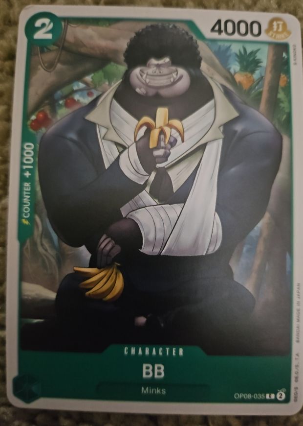 2024 One Piece Two Legends #OP08-035 BB — front
