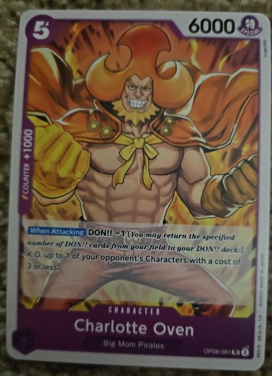 One Piece Two Legends #OP08-061 Charlotte Oven — front