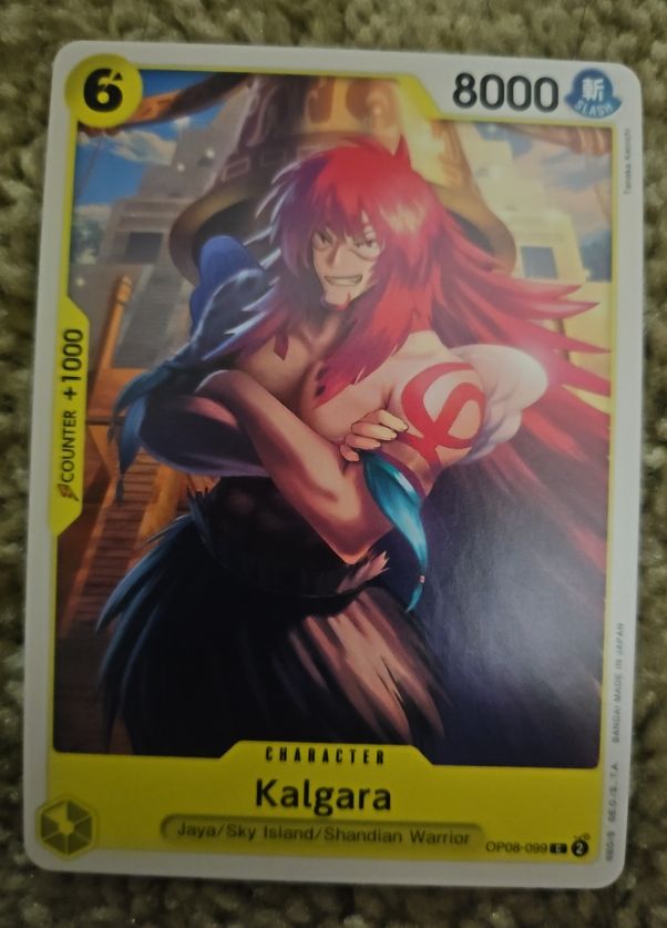 One Piece Card Game Two Legends OP08-099 Kalgara — front
